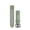 Bracelet Quickfit 20mm silicone vert sauge / gris cendré010-13391-02<Garmin Sale