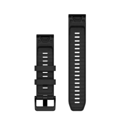 Bracelet Quickfit 22mm silicone noir010-13392-02<Garmin Fashion