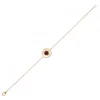 Bracelet Plaqué Or avec une pierre rouge605551<GO Mademoiselle Clearance