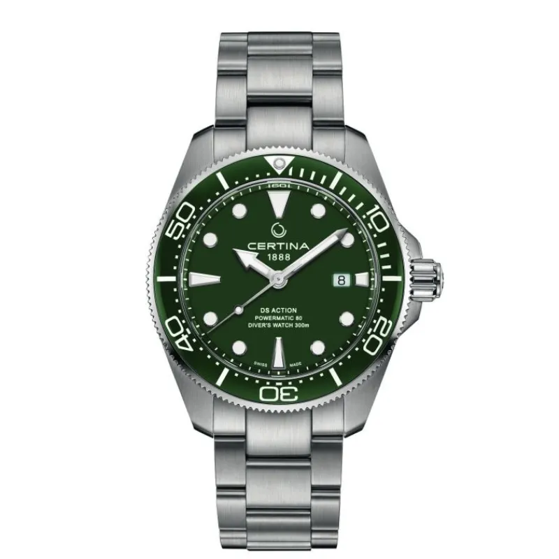 DS Action Diver 43mm Powermatic 80C0326071109100<Certina Clearance