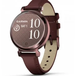 Lily 2 Classic Dark Bronze bracelet cuir acajou010-02839-03<Garmin Outlet