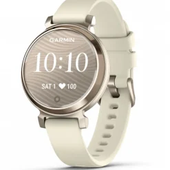 Lily 2 Cream Gold bracelet silicone blanc coco010-02839-00<Garmin Online