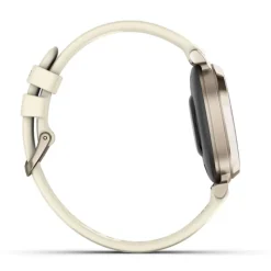 Lily 2 Cream Gold bracelet silicone blanc coco010-02839-00<Garmin Online