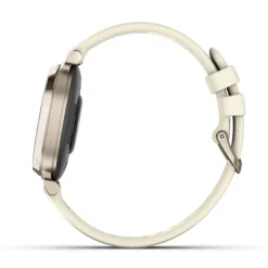 Lily 2 Cream Gold bracelet silicone blanc coco010-02839-00<Garmin Online
