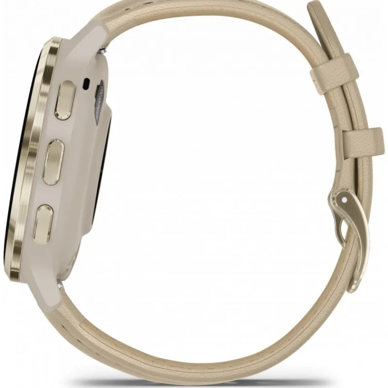 Venu 3S bracelet cuir lin + bracelet silicone lin010-02785-55<Garmin Outlet
