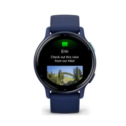 Vivoactive 5 lunette blue gold bracelet bleu marine010-02862-12<Garmin Clearance