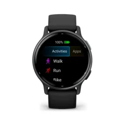 Vivoactive 5 lunette gray bracelet noir010-02862-10<Garmin Outlet