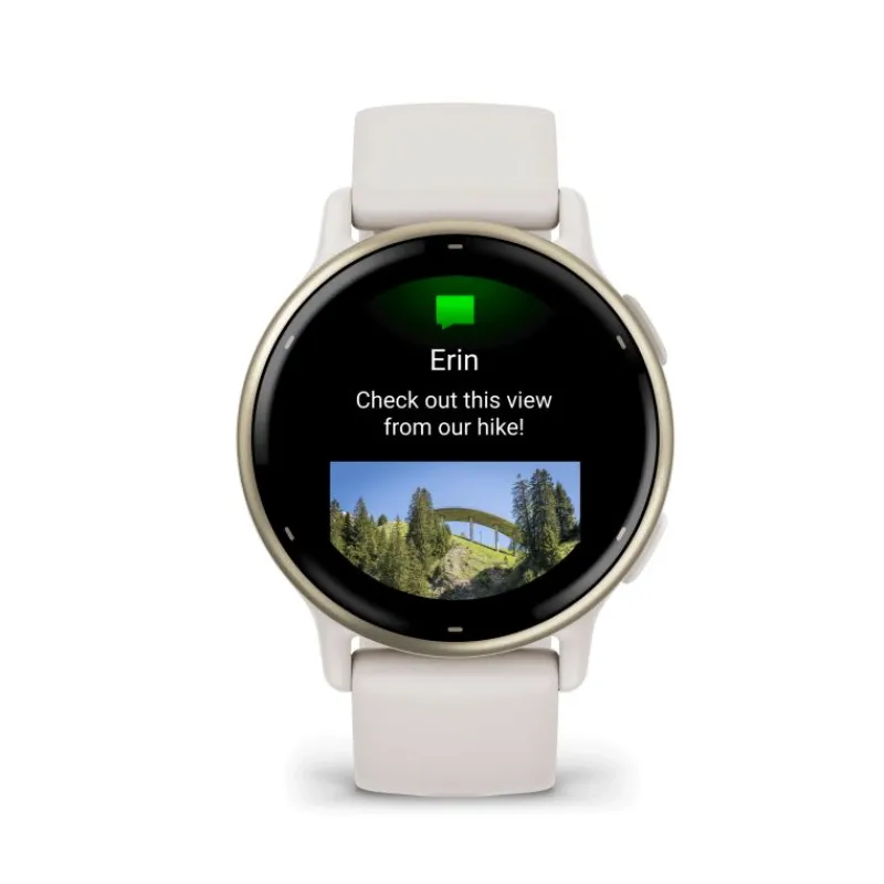 Vivoactive 5 lunette soft gold bracelet ivoire010-02862-11<Garmin Best