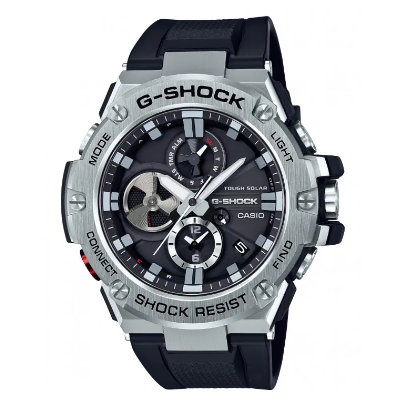 G-Shock G-STEEL bracelet résineGST-B100-1AER<Casio Online