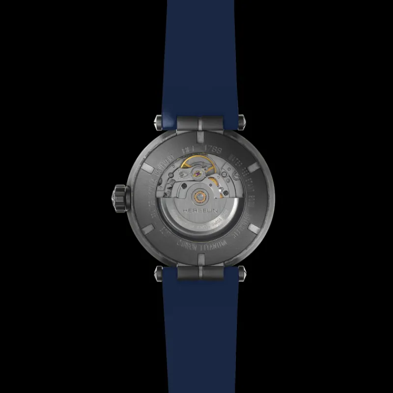 Newport Carbon Titane Automatic pour Homme1788CTN15CB<Herbelin New
