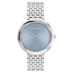 Montre Sculptural Twisted Bezel pour Femme25100065<Calvin Klein Online