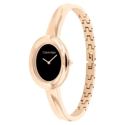 Montre Sculptural Twisted Bezel pour Femme25100057<Calvin Klein Fashion