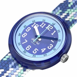 Montre enfant FPNP169 - BRAID IN BLUE<Flik Flak Outlet
