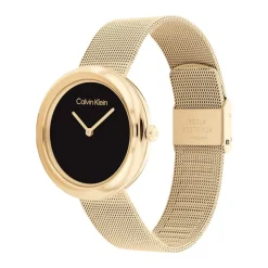 Montre Femme Sculptural Twisted Bezel25200012<Calvin Klein Outlet