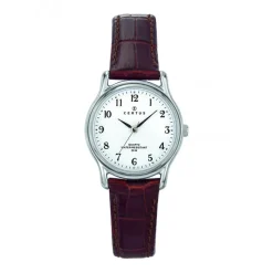 Montre Femme acier cuir marron644279<Certus Clearance