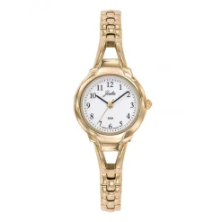 Montre Femme ronde dorée630572<Joalia New