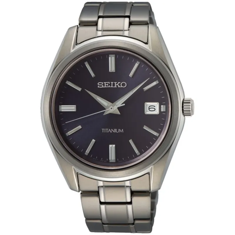 Montre Classique Quartz en titane pour HommeSUR373P1<Seiko Outlet