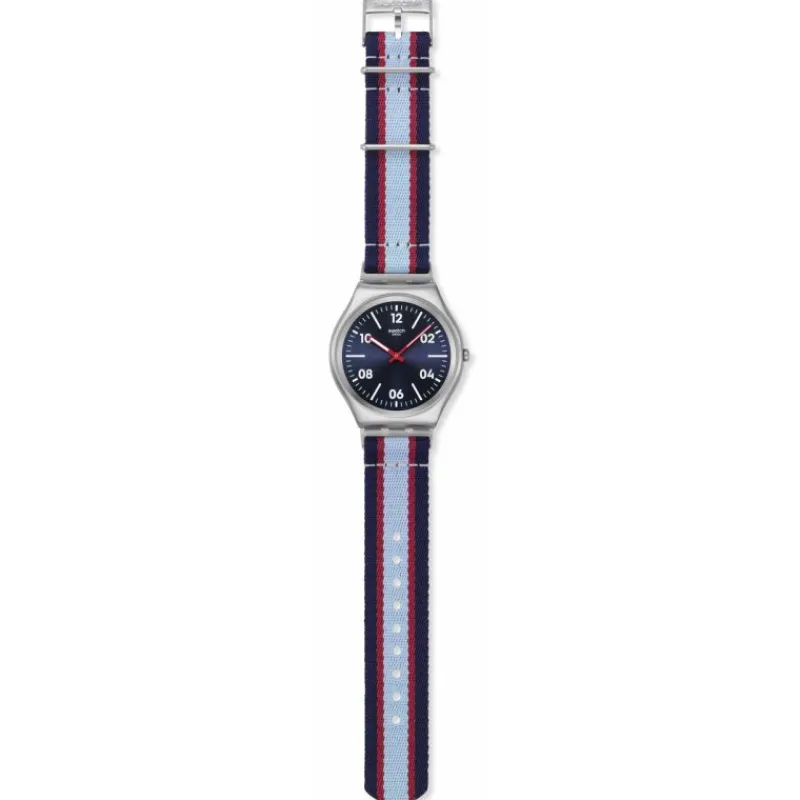 Montre Skin IronySS07S148 - BESIDE THE SEA<Swatch Online