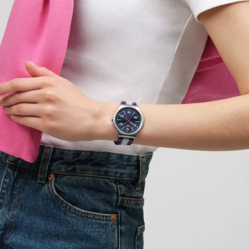 Montre Skin IronySS07S148 - BESIDE THE SEA<Swatch Online