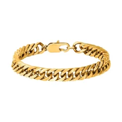 - Bracelet CROONER Acier PVD jaune 8mm x 21cmHB8487A<Rochet Online