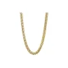 - Collier CROONER Acier satiné PVD Jaune 8mm x 45+4cmHC8487A<Rochet Fashion