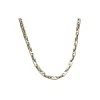 - Collier Galion acier bicolore PVD jaune 6,5mm x 51cmHC7183<Rochet Fashion