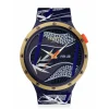 Année du SerpentSB05Z700 - BLUE AND GOLDEN LITHE DANCER<Swatch Sale