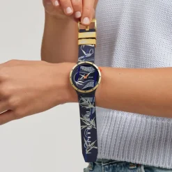 Année du SerpentSB05Z700 - BLUE AND GOLDEN LITHE DANCER<Swatch Sale