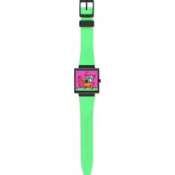 Breaks Free X Keith HaringSO34Z102 - BREAKS OFF<Swatch Fashion