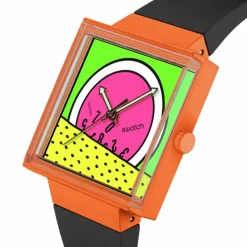 Breaks Free X Keith HaringSO34Z101 - BREAKS TIME<Swatch Best