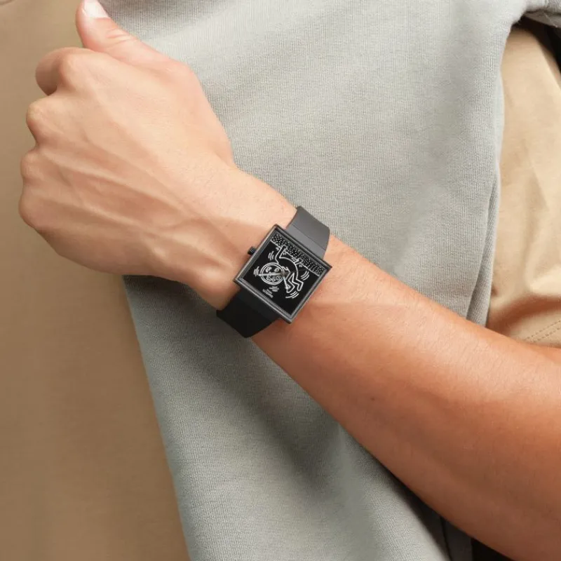 Breaks Free X Keith HaringSO34Z103 - BREAKS LOOSE<Swatch Best