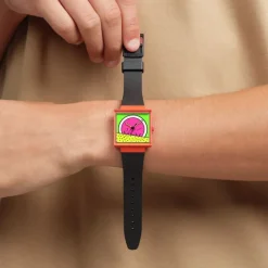 Breaks Free X Keith HaringSO34Z101 - BREAKS TIME<Swatch Best