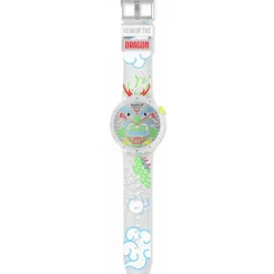 l'année du DragonSB05Z102 - DRAGON IN CLOUD<Swatch Discount