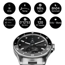 Withings ScanWatch Nova Ø42mmWSW N BLACK< Online